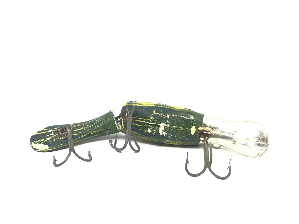 Drifter Tackle The Believer 8" Jointed Musky Lure Special Color Silver Head Dark Frog