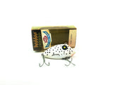 Heddon, PICO Perch Series T, White/Black Dots Color with Box