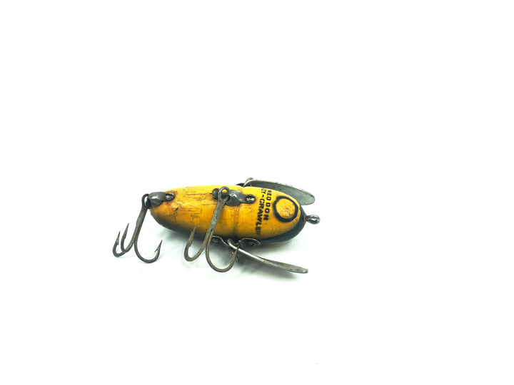Heddon Wooden Crazy Crawler 2120 BF Bullfrog Color