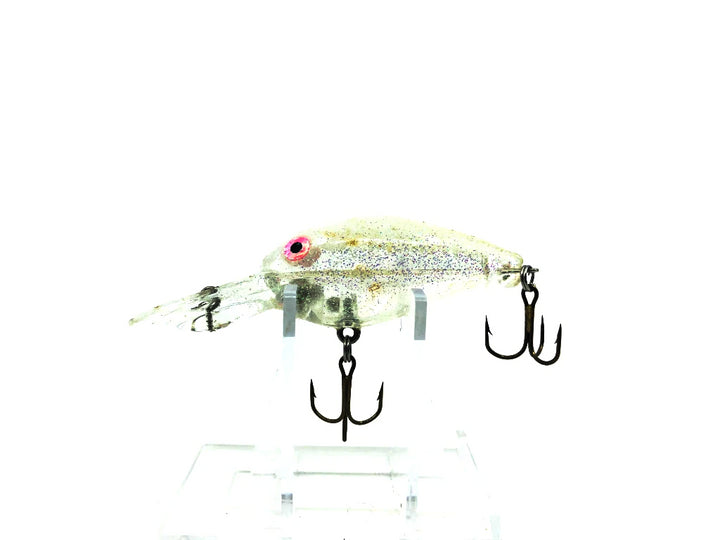 Rebel Deep Crank-R Transparent White with Sparkles
