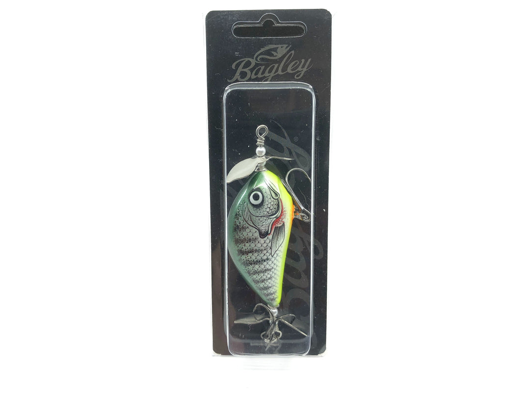 Bagley Pro Sunny B Twin Spin SPBTS07-CBGL Chartreuse Bluegill New on Card Special