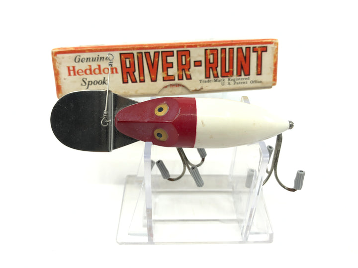 Heddon Go Deeper River Runt D-9110-RH Red Head White Color with Box