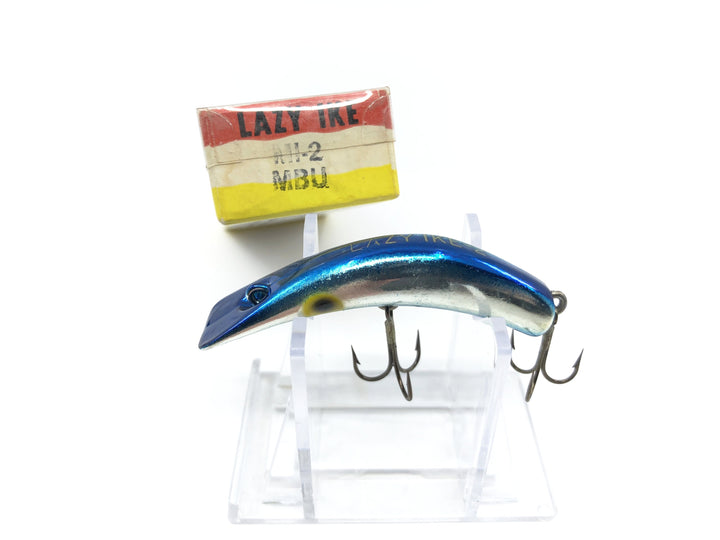 Lazy Ike MI-2 MBU Metallic Blue New in Box Vintage Lure