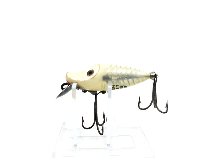 Heddon Midget River Runt Spook 9010 XRW White Shore Minnow Color