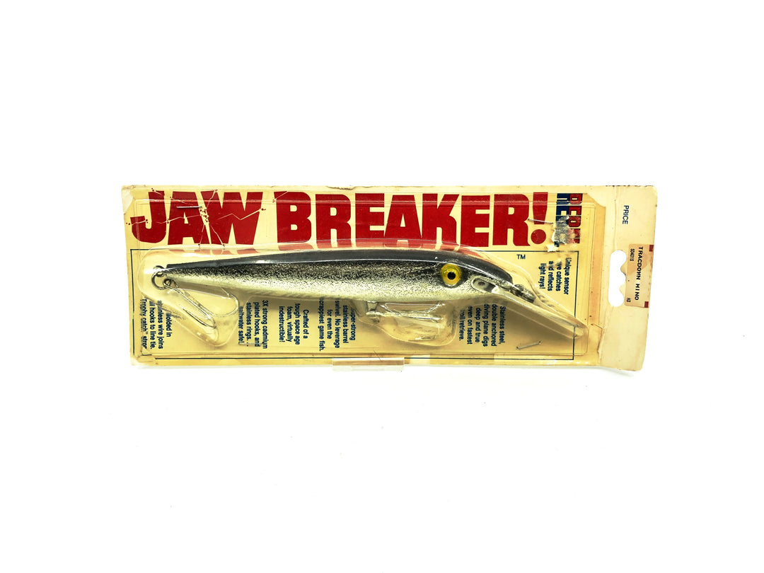 Rebel Jawbreaker Minnow SD401-S Silver Black Back Color on Card