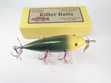 Rusty Jessee Killer Baits Five Hook Minnow in Yellow and Green Color