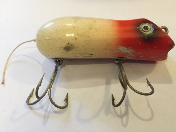 SWIMMING MOUSE SHAKESPEAR GENUINE VINTAGE WOODEN LURE USA