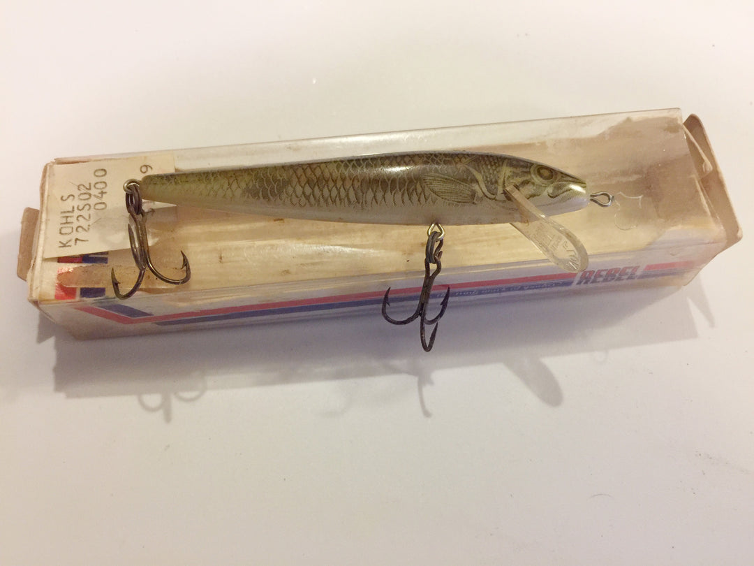 Rebel Naturalized Walleye Antique Lure