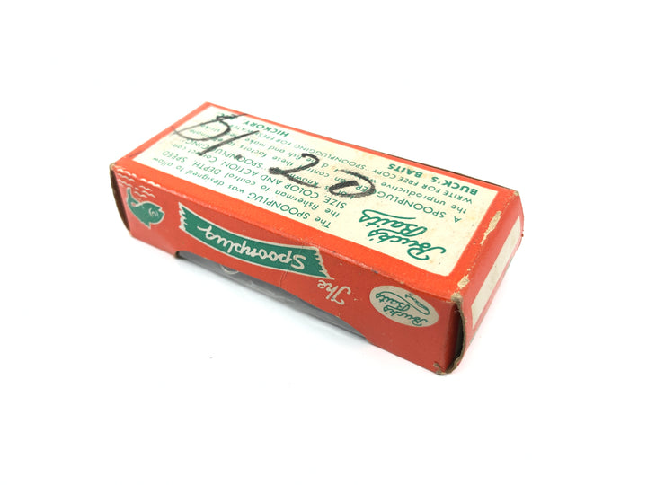 Buck's Baits The Spoonplug New in Box Old Stock Two Plugs