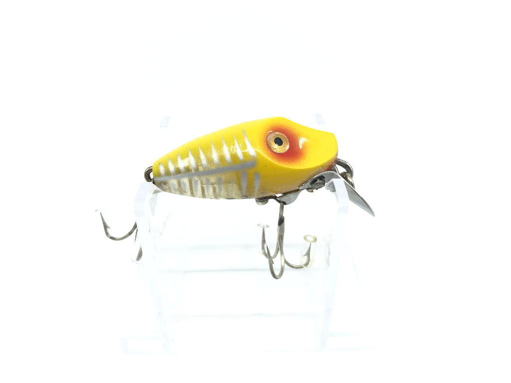 Heddon Midgit Digit River Runt Spook 9020 XRY Yellow Shore Minnow Color