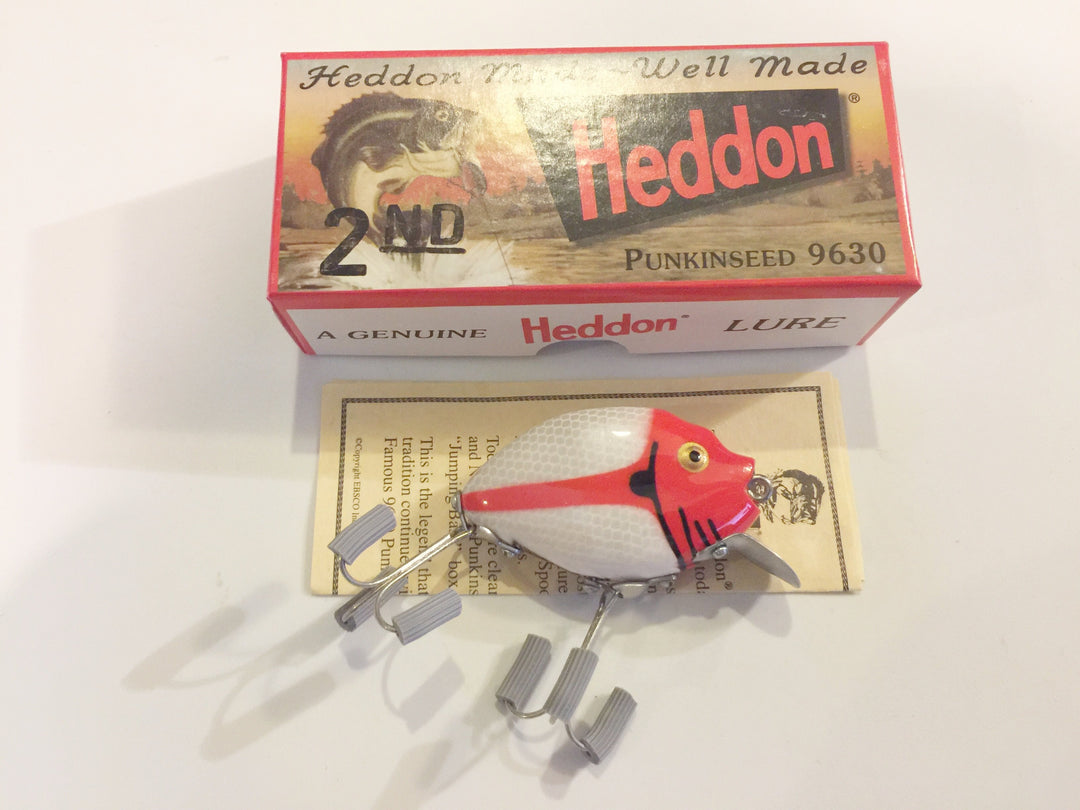 Heddon 9630 2nd Punkinseed PAS Allen Stripey Color New in Box