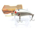 Bomber Model A White Silver Shad Color New with Box