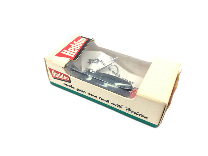 Heddon Firetail Sonic 395 B Black Body with Lightning with Box