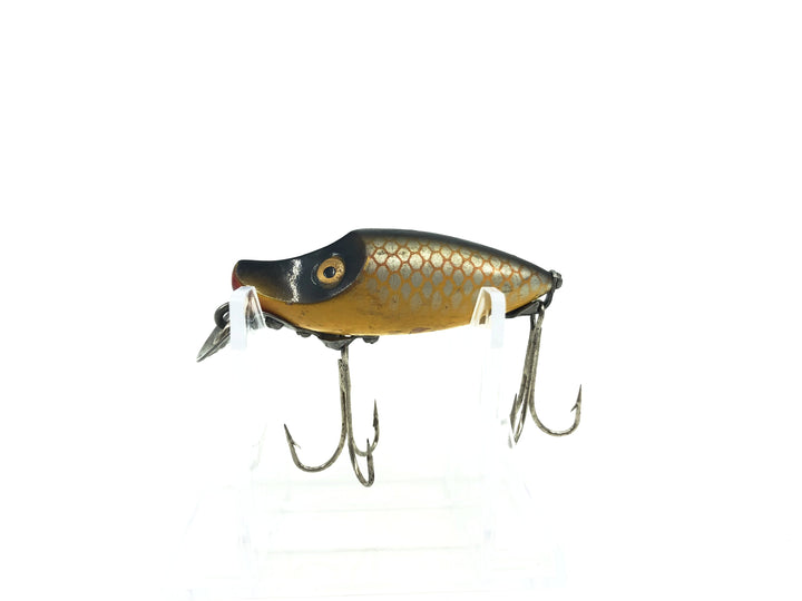 Heddon Midget River Runt Spook 9010 PG Golden Shiner Color