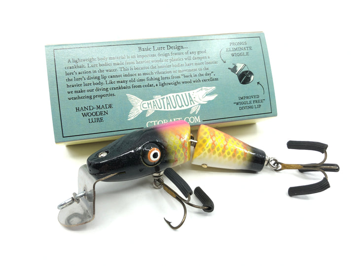Chautauqua Jointed Lil' Piko Plug Neon Bandit Color Custom Order