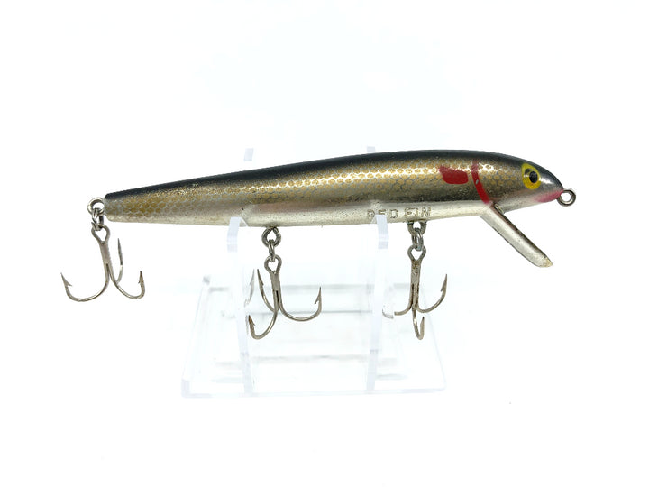 Cotton Cordell Redfin Chrome Sides Silver Scale Black Back Early Model Slash Gill Marks