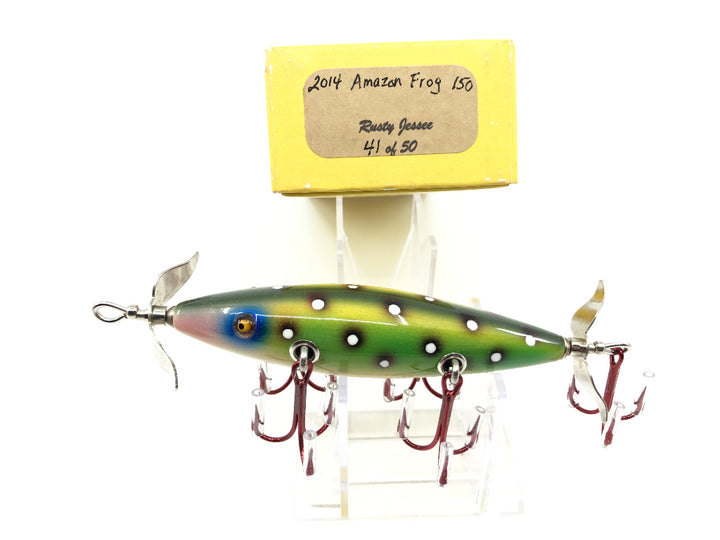 Rusty Jessee Killer Baits Model 150 Minnow in Amazon Frog Color 2014