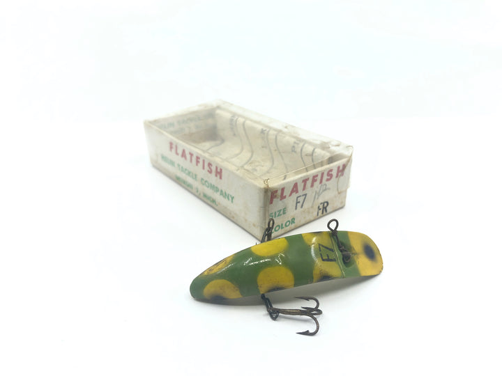 Helin Flatfish F7 FR Frog Color with Box and Paperwork