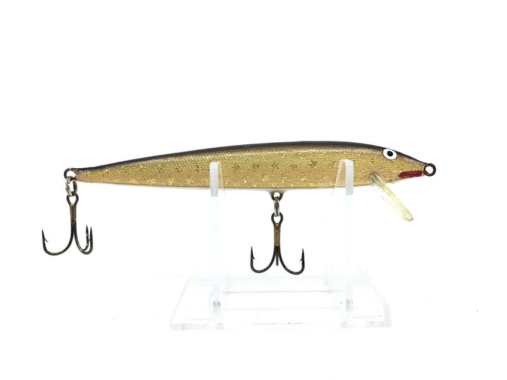 Rapala Floating Minnow F13 Gold Black Back