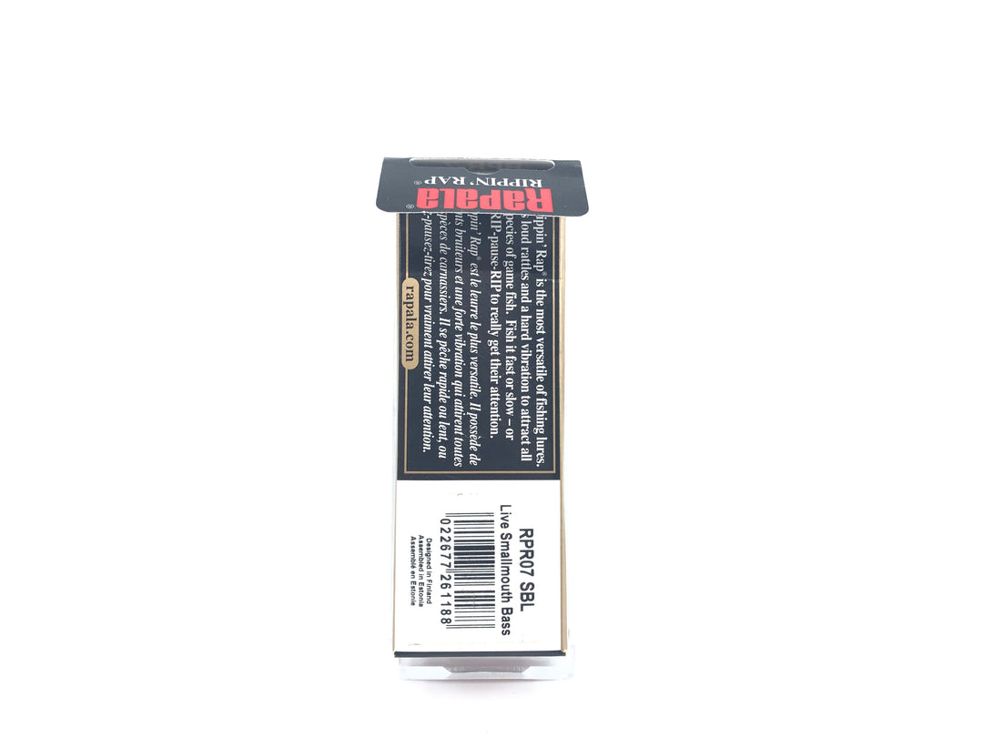 Rapala Rippin' Rap RPR-7 SBL Live Smallmouth Bass Color New in Box