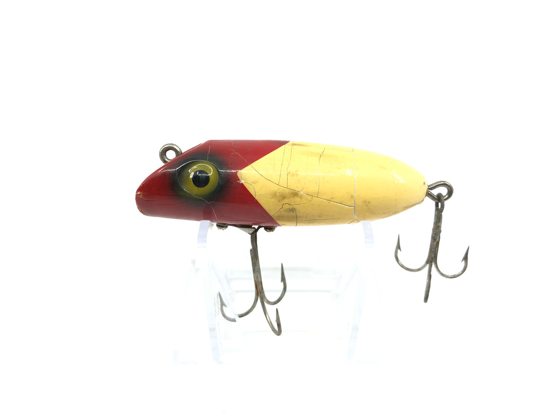South Bend Babe-Oreno Wooden Lure Red and White Classic Lure