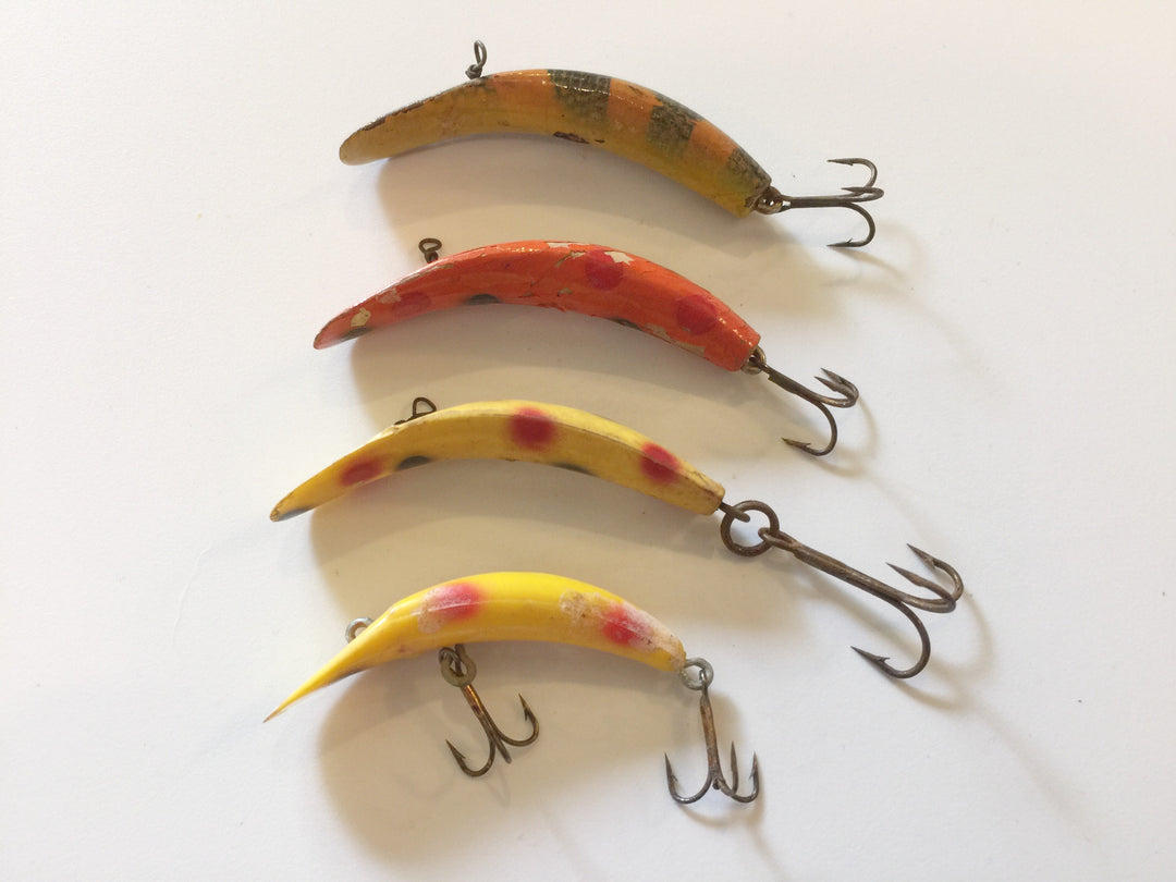 Helin Flatfish X4 Lures - Lot of 4