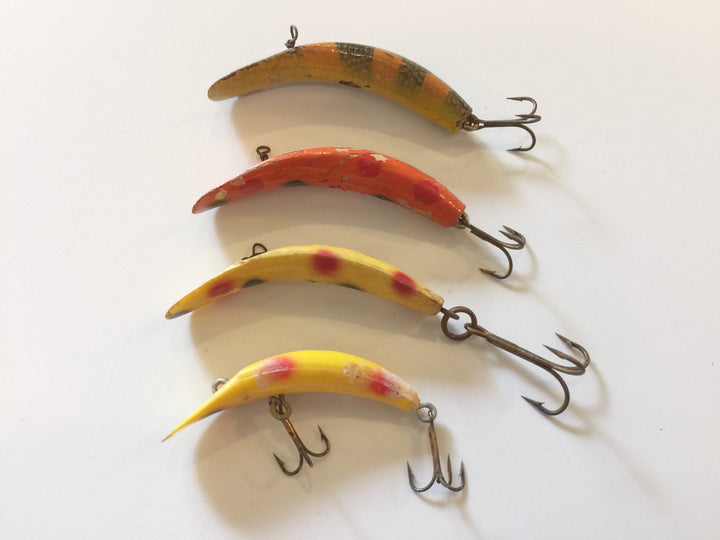 Helin Flatfish X4 Lures - Lot of 4