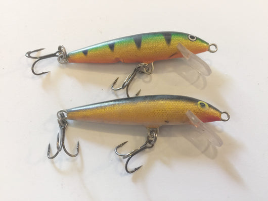 Rapala two floating minnows