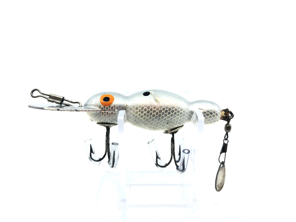 Bomber Wooden Waterdog Silver Shad Color