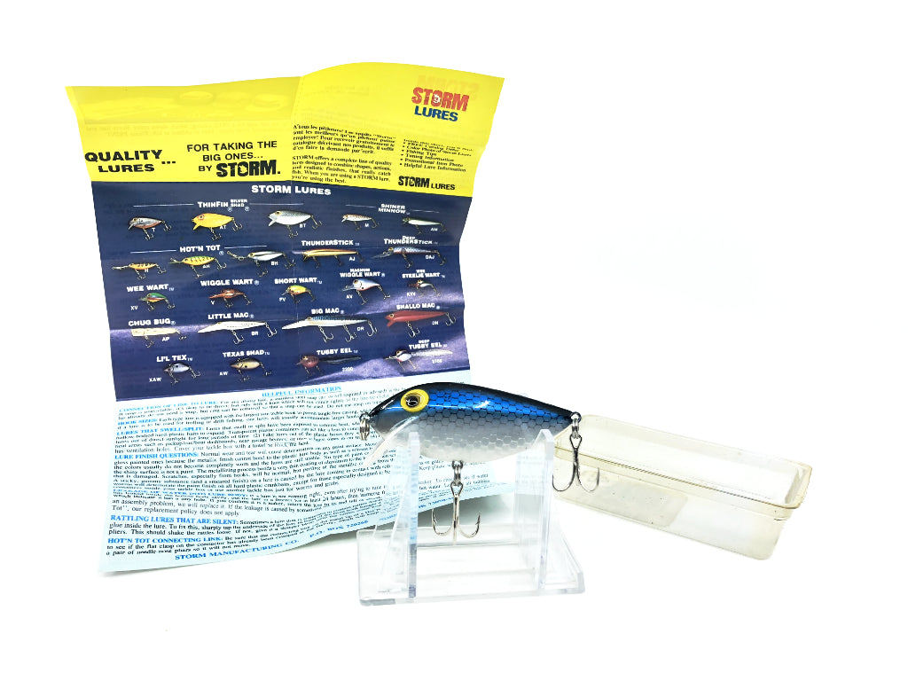 Storm Thin Fin Blue Scale Color with Handout and Box