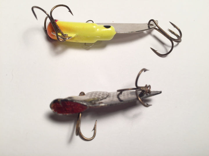 Two Sonar Type Lures Sharp Yellow one