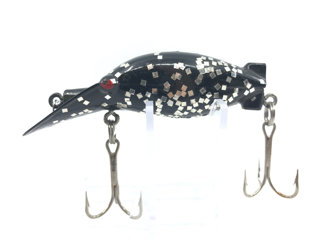 Luhr Jensen Hot Shot Mark 2 Black with Silver Flakes