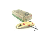 Helin Flatfish F7 in White with Red Spot Color  in F7 LO Box