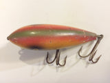 Paw Paw Go Getter Rainbow Color Wooden Antique Lure
