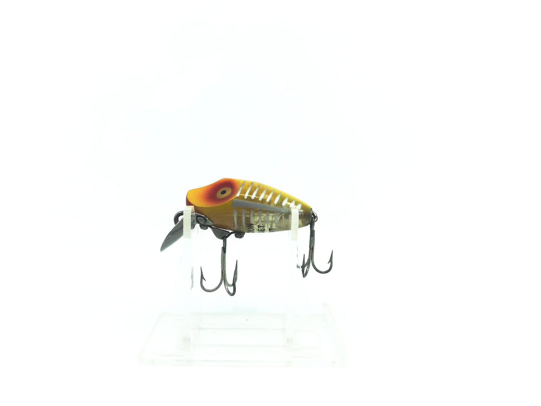 Heddon Midgit Digit River Runt Spook 9020 XRY Yellow Shore Minnow Color.