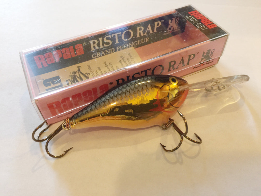 Rapala Risto Rap RR-7 SG Dealer Box of 6 Lures!