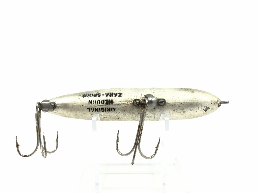 Heddon Zara-Spook Sway Back NP Nickel Plate Color Tougher Color