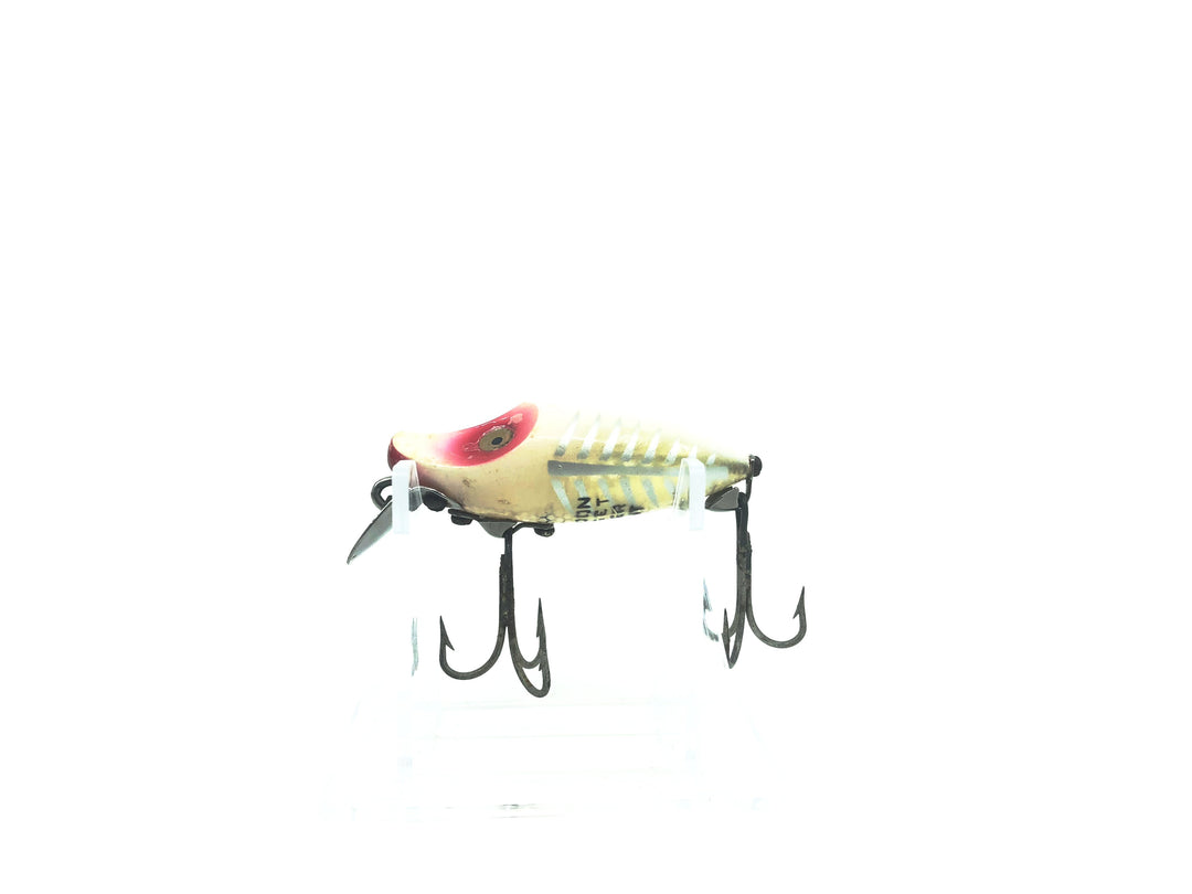 Heddon Midget River Runt Spook 9010 XRW White Shore Minnow Color