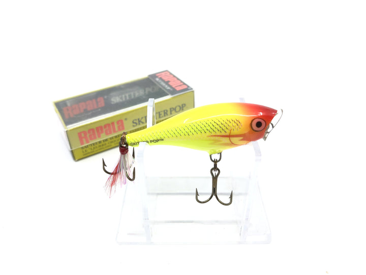 Rapala Skitter Pop SP-5 HCL Hot Clown Color NIB Discontinued Color