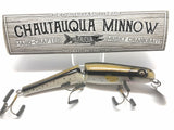 Jointed Chautauqua 8" Minnow Musky Lure Special Order Color "HD Creek Chub"