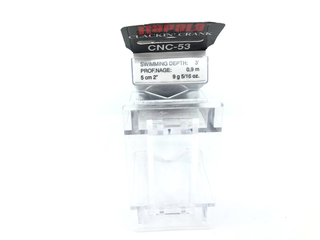 Rapala Clackin' Crank CNC-53 MBS Moss Back Shiner Color New in Box Old Stock