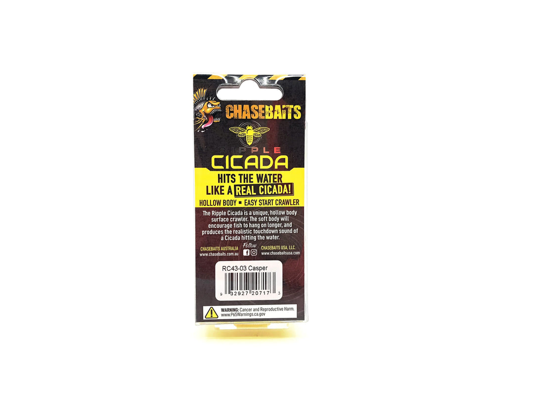 Chasebaits Ripple Cicada Casper Color
