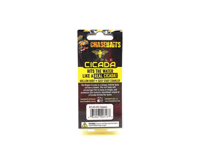 Chasebaits Ripple Cicada Casper Color