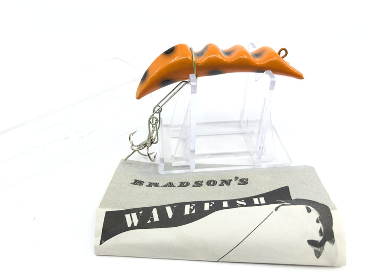 Bradson Wavefish Orange with Black Spots New in Box
