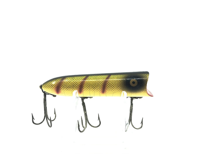 Wooden Heddon Lucky 13 LWB Perch White Belly Color