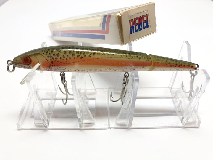 Rebel Jointed Minnow Rainbow Trout Color 71 with Box