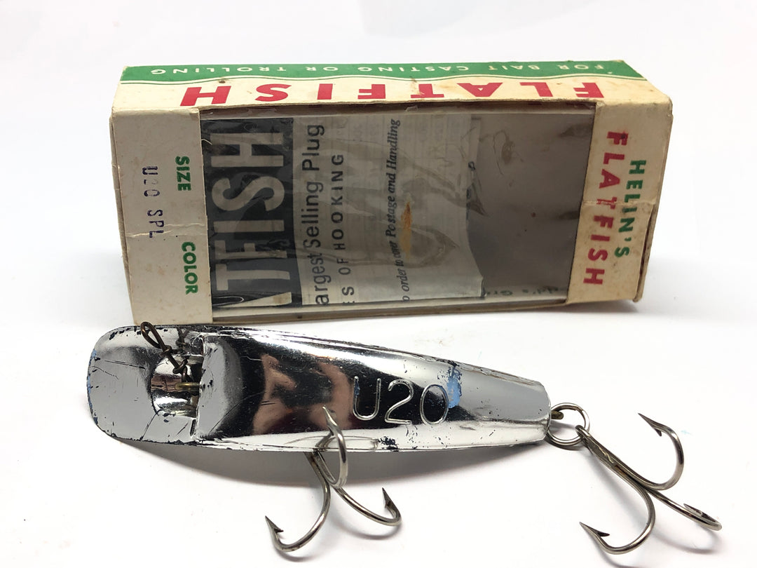 Helin Flatfish U20 SPL (Silver Plated) with Box
