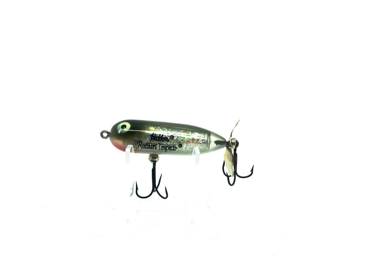 Heddon Denny Brauer Rattlin' Torpedo, Silver Flitter Color