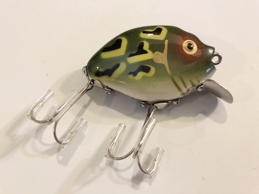 Heddon 9630 2nd Punkinseed DGLF Dark Green Luny Frog Color New in