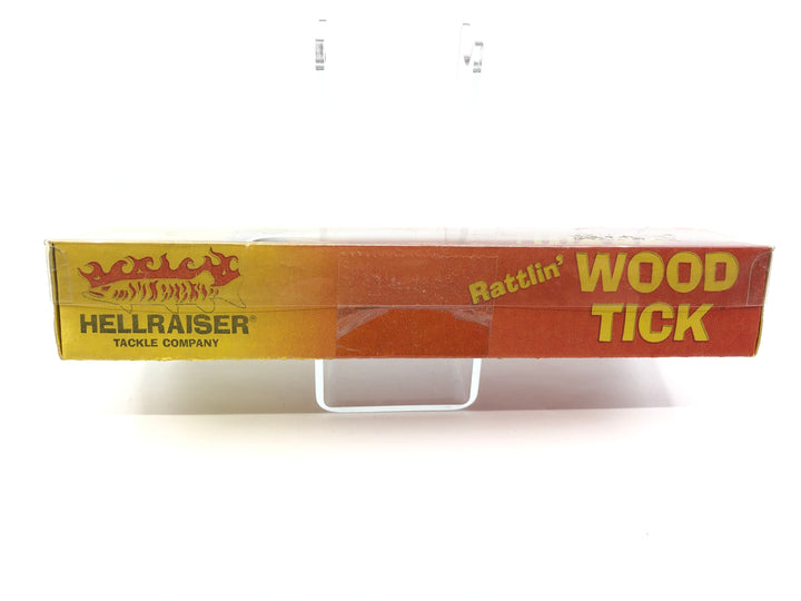Hellraiser Wood Tick Musky Lure 7" Perch Walleye Color New in Box Old Stock